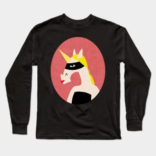 Masked Unicorn Long Sleeve T-Shirt